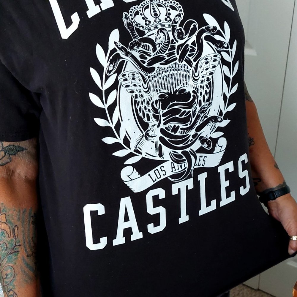 Crooks & Castles  Medusa & Logo Black  Tee - Picture 2 of 9